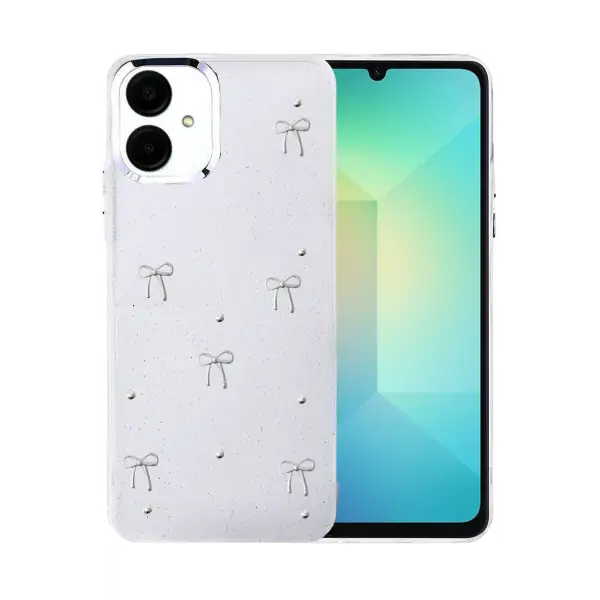 Samsung Galaxy A06 Fiyonk Desenli Kapak - Desen 1