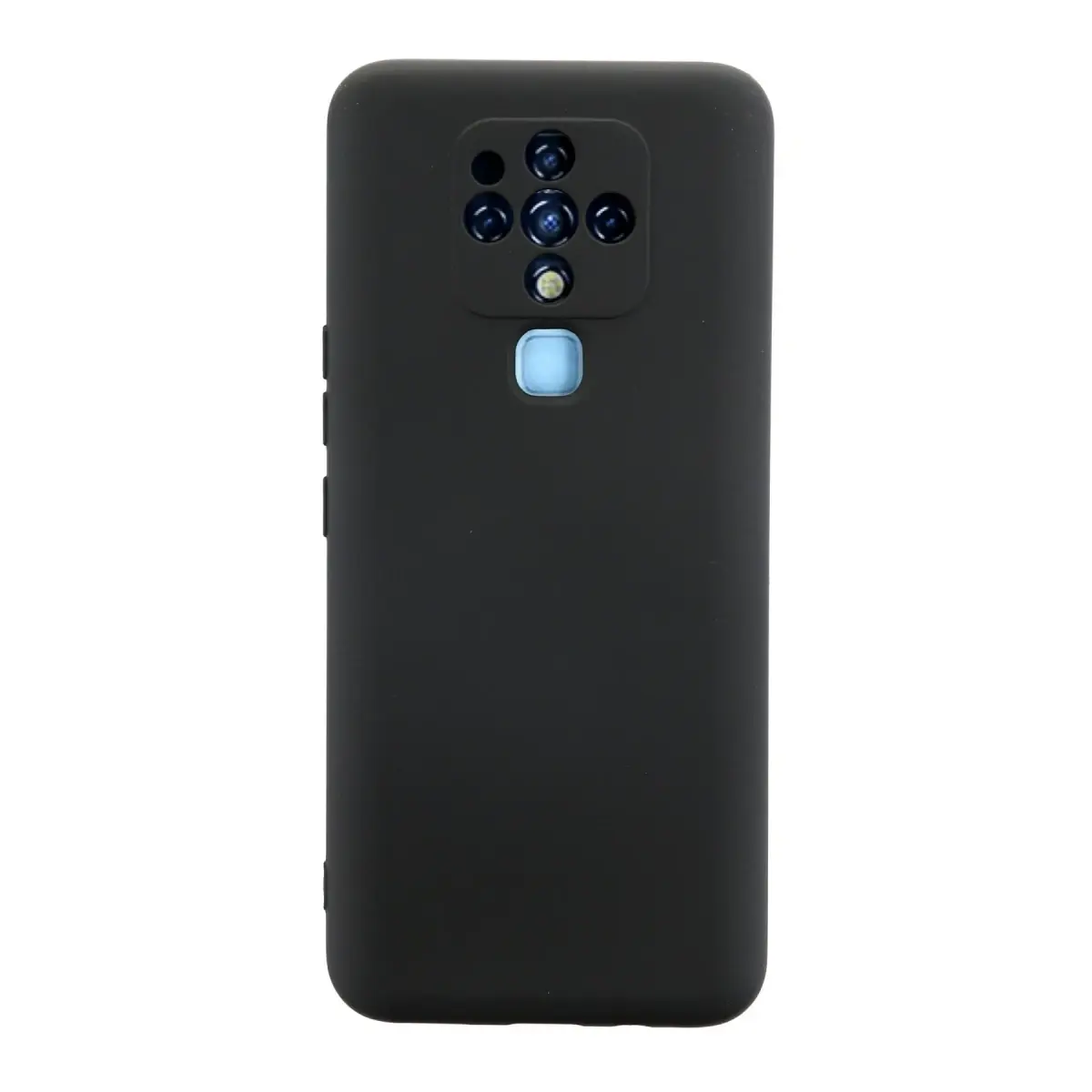 Tecno Camon 16 Kılıf Nano içi Kadife Silikon - Siyah