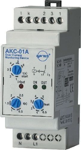 Entes AKC-01A Akım Koruma Röleleri
