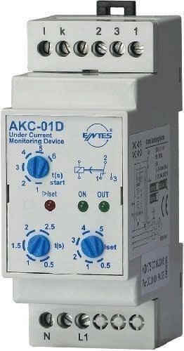 Entes AKC-01D Akım Koruma Röleleri