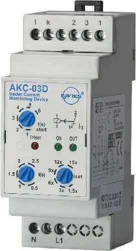 Entes AKC-03D Akım Koruma Röleleri