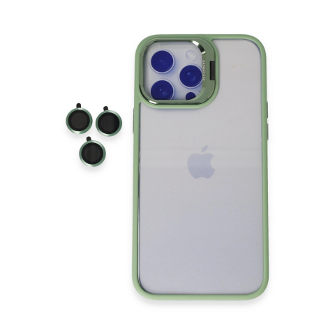 Joko Apple İphone 14 Pro Kılıf Roblox Lens Standlı Kapak - Yeşil