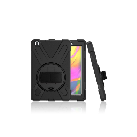 Samsung Galaxy T290 Tab A 8 Kılıf Amazing Tablet Kapak - Siyah