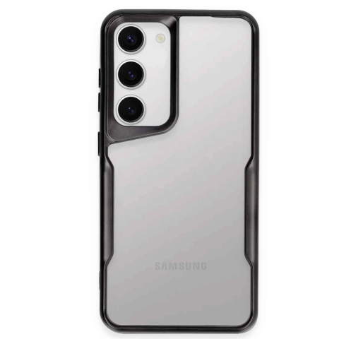 Samsung Galaxy S23 Kılıf Boyi Silikon Kapak - Siyah