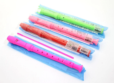 Renkli Plastik Flüt Alk2135