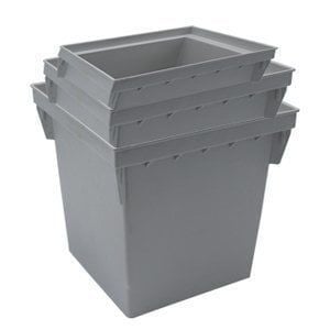 Çetinkaya ÇP 303039 Yeraltı Buat Kapağı 30X30 Düz Gri
