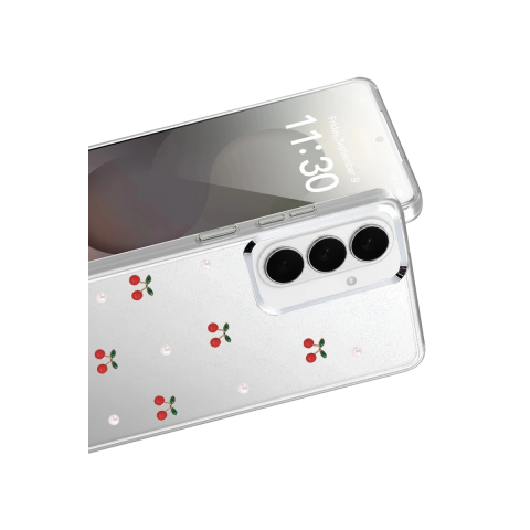 Samsung Galaxy S26 Plus Fiyonk Desenli Kapak - Desen 9