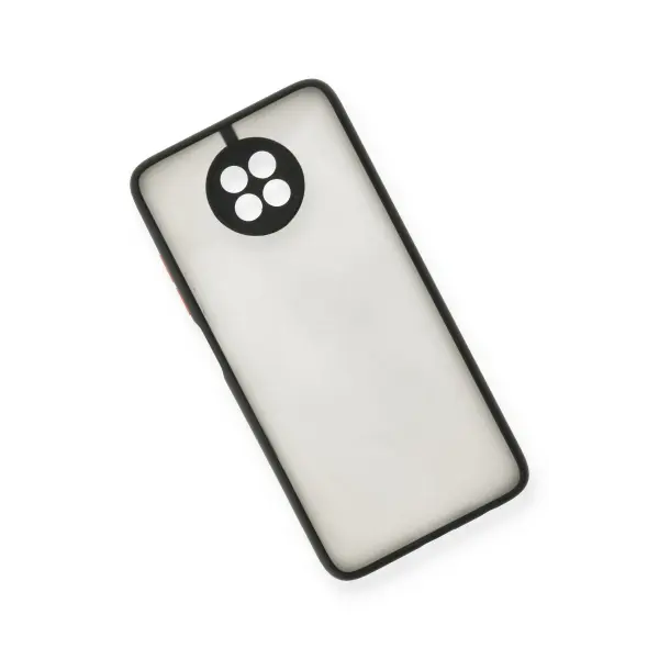 Xiaomi Redmi Note 9 5G Kılıf Montreal Silikon Kapak - Siyah