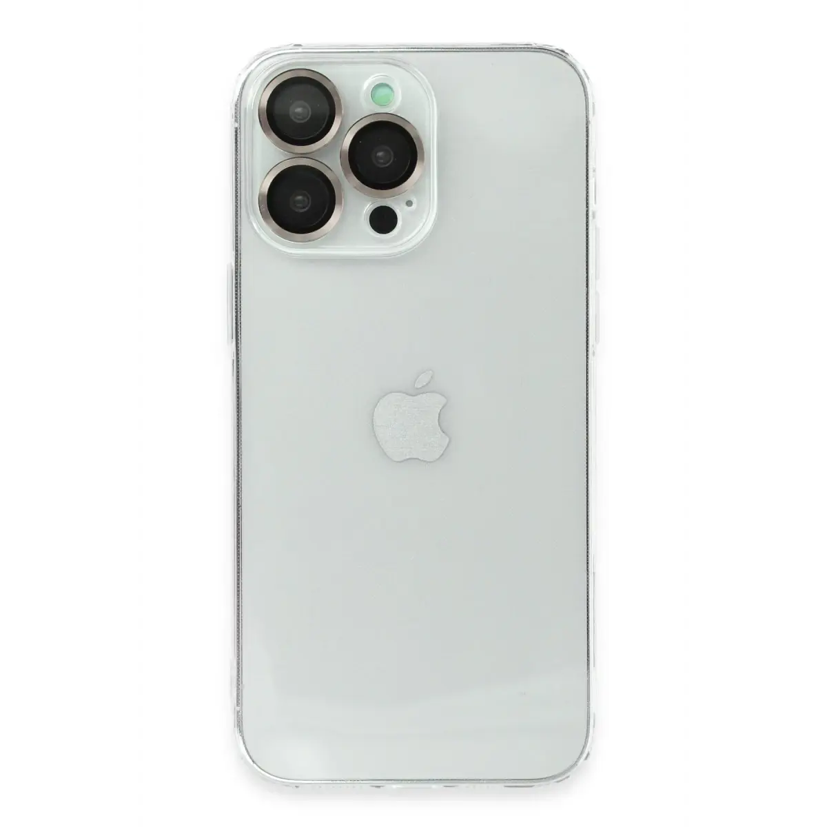Apple iPhone 13 Pro Kılıf Luko Lens Silikon -Yeşil