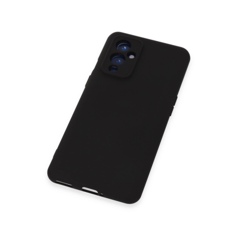 One Plus 9 Kılıf Nano İçi Kadife Silikon - Siyah