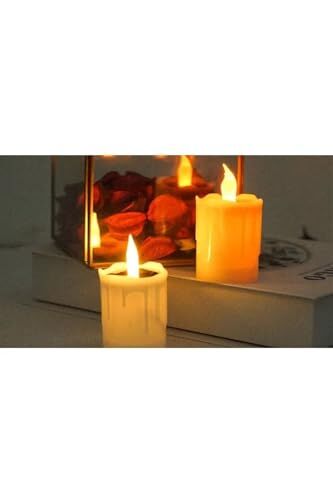 Güneş Enerjili Solar Dekoratif Led 1W Alev Efekli Işık Mum Dış Mekan