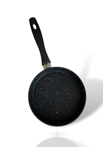 Mini Granit Sos Tavası, Uzak Doğu Omlet ve Sos Hazırlama Tavası, Yapışmaz ve Dayanıklı Yüzeyli Oval Pişirme Tavası