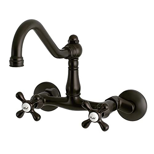 KS3225AX Vintage Mutfak Bataryası, 20,4 cm, Yağla Pürüzlü Bronz