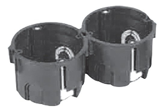 Mutlusan Geçmeli Alçıpan Kasa Siyah (50 Adet) - 001 046 120100 00 11