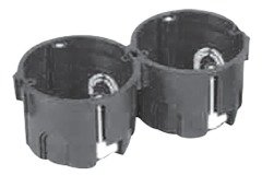 Mutlusan Geçmeli Alçıpan Kasa Siyah (50 Adet) - 001 046 120100 00 11