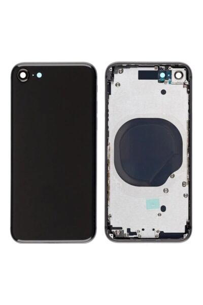 Iphone 8 Boş Kasa Kapak 8g Siyah Uyumlu
