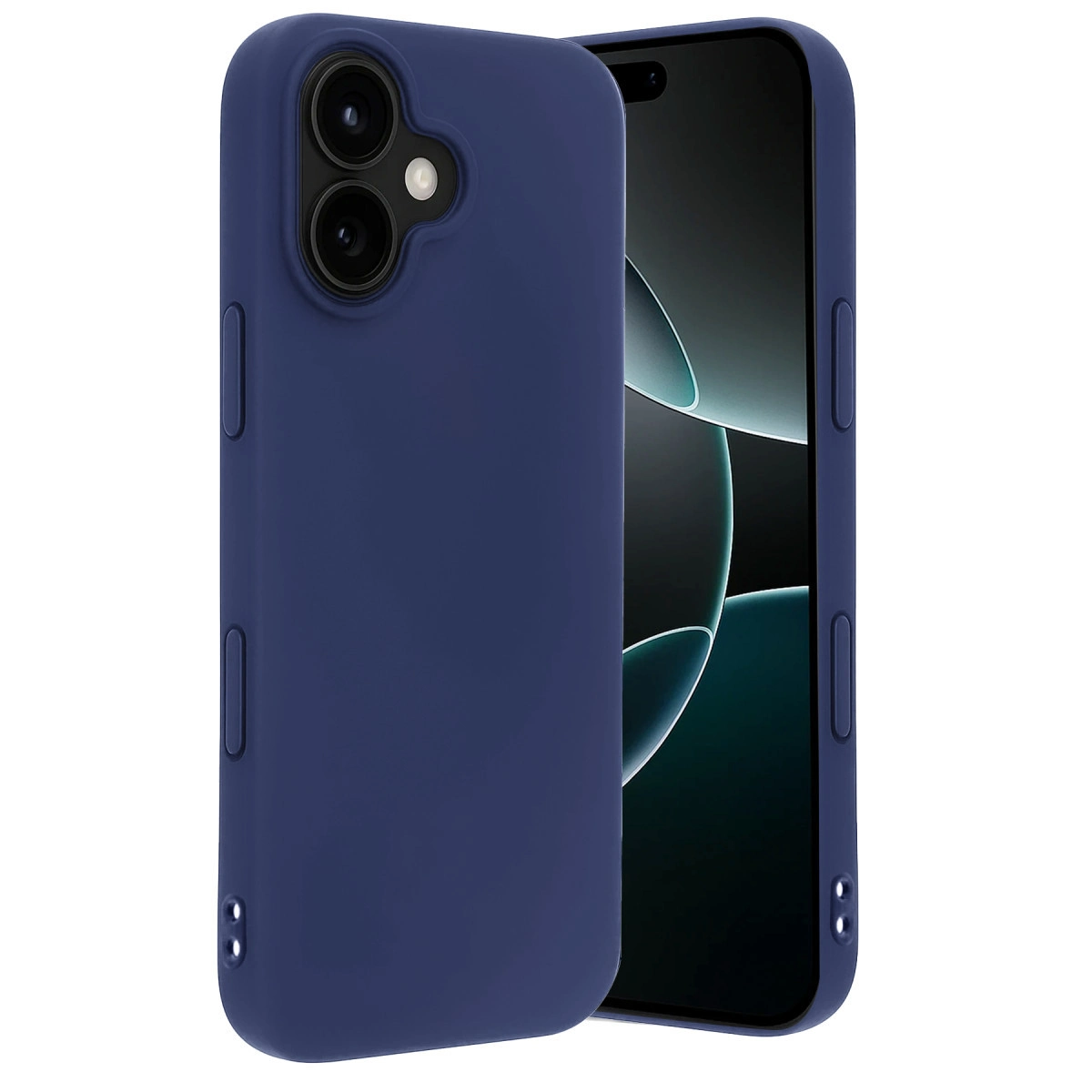 Apple İphone 17 First Silikon - Lacivert