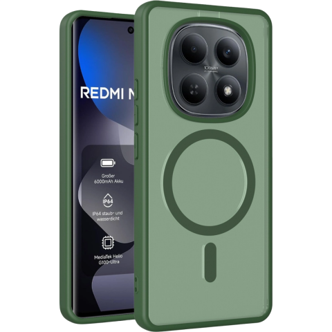 Joko Xiaomi Redmi Note 15 Pro 5g Jota Magsafe Kapak - Koyu Yeşil