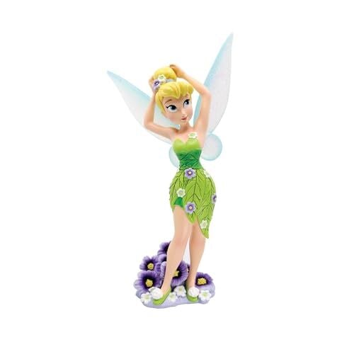 Disney Showcase Botanical Tinker Bell Hercai Menekşe Heykelcik, 20.6 cm, Çok Renkli
