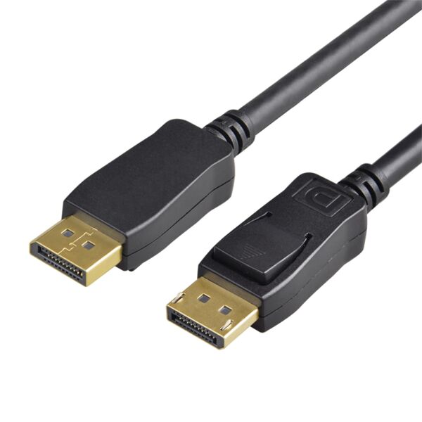 Kablo; DP 1.4 DisplayPort 32.40 Gbps Bandwith HBR3 8K 30Hz, 4K 120Hz, 4K 60Hz, 2K 240Hz, 2K 165Hz, 1080p 240Hz Destekli Hdr, FreeSync, G-Sync (2 Metre)
